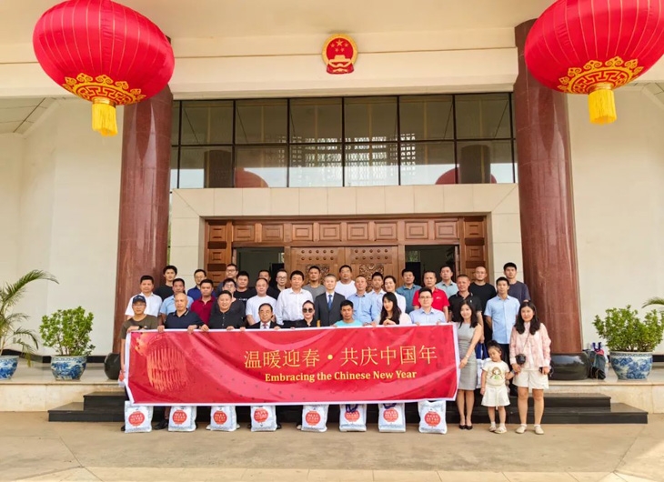 驻尼日利亚使馆举办“温暖迎春·共庆中国年”慰侨活动